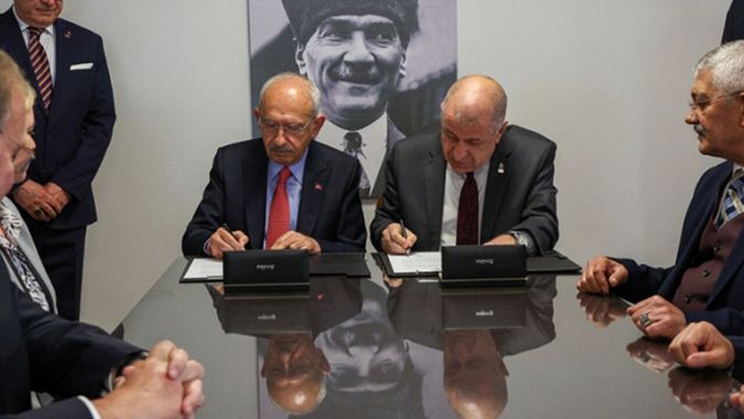 Ümit Özdağ, Kılıçdaroğlu ile imzaladığı gizli protokolü ilk kez yayınladı
