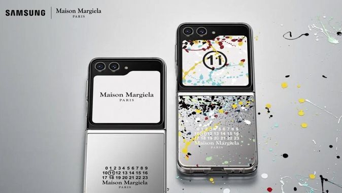 Etkileyici tasarıma sahip Samsung Galaxy Z Flip 5 Maison Margiela tanıtıldı