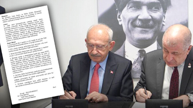 Ümit Özdağ &#039;gizli protokol&#039;ü ifşa etti: Kılıçdaroğlu seçim için her şeyi vermiş