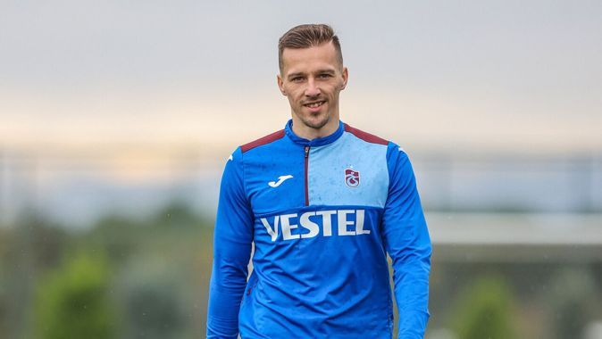 Mislav Orsic çapraz bağ ameliyatından 4 ay sonra Trabzonspor antrenmanında