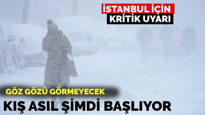 İstanbullular dikkat! Kar yağışı için tarih verildi, Balkanlar üzerinden geliyor. Kar botları dolaptan çıksın