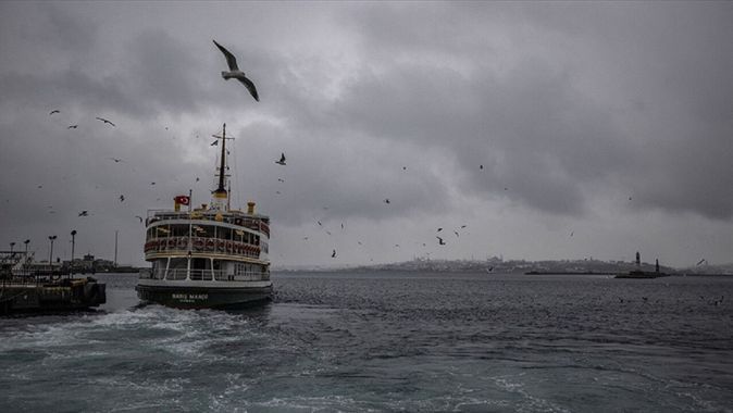 İstanbul&#039;da bazı vapur seferleri iptal edildi