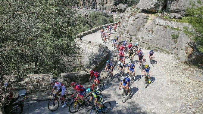 Tour of Antalya uluslararası bisiklet turunda 16 ülkeden 175 bisikletçi pedal çevirecek