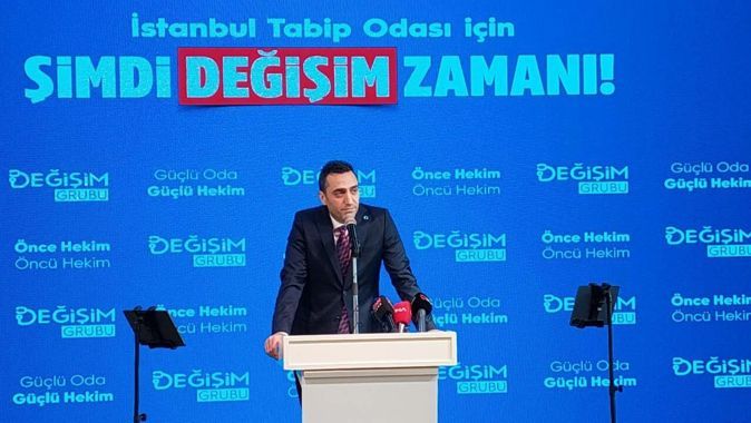 İstanbul Tabip Odası Başkan Adayı Dr. Ahmet Erçek seçim beyannamesini açıkladı