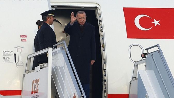 Erdoğan&#039;ın üç günlük yurt dışı seyahati başladı: İlk durak BAE