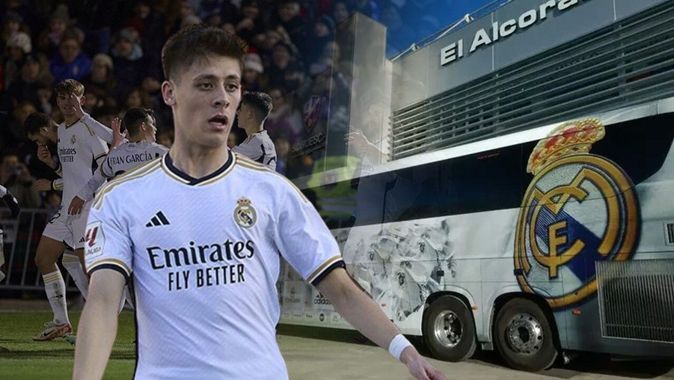 Arda Güler&#039;in de içinde olduğu Real Madrid takım otobüsü kaza yaptı! İşte futbolcuların sağlık durumu