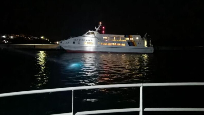 Bodrum&#039;da sıcak saatler! Feribot sürüklendi, 71 yolcu denizin ortasında mahsur kaldı