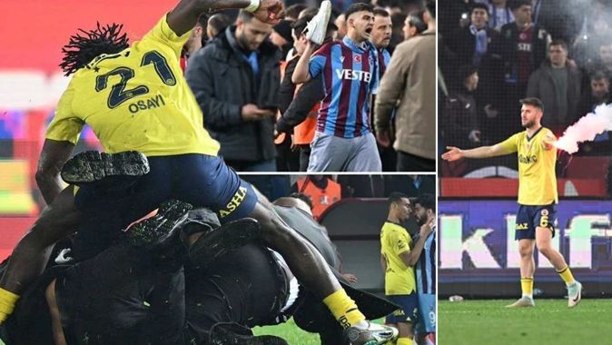 Trabzonspor-Fenerbahçe maçının PFDK sevkleri açıklandı! İşte olaylı derbinin faturası