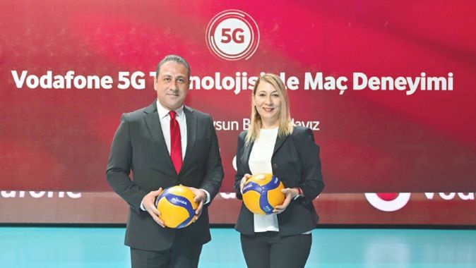 Sultanlar Ligi 5G hızında! Vodafone’dan voleybola şahin gözü teknolojisi 