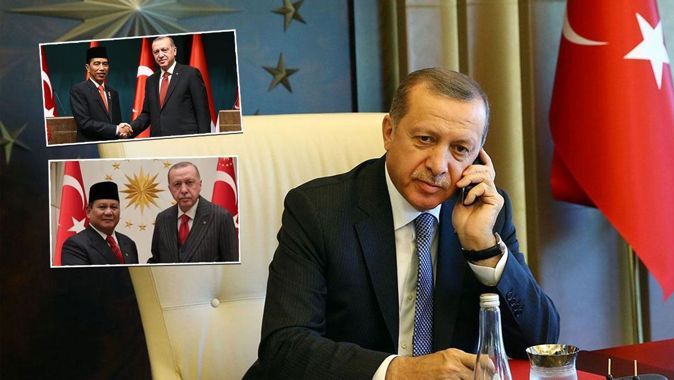 Erdoğan Endonezya&#039;nın halef selef liderleriyle görüştü