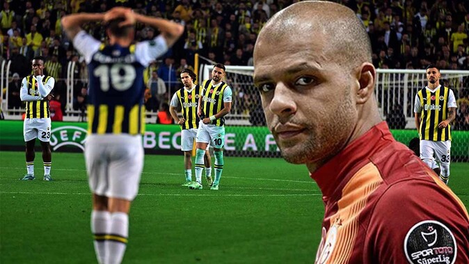 Galatasaraylı eski futbolcu Felipe Melo&#039;dan Olympiakos mağlubiyeti sonrası olay Fenerbahçe paylaşımı