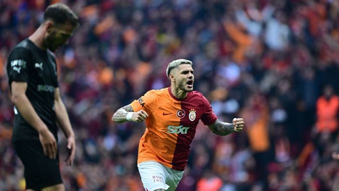 Galatasaray, Pendikspor&#039;u rahat geçti! Icardi gol krallığına göz dikti