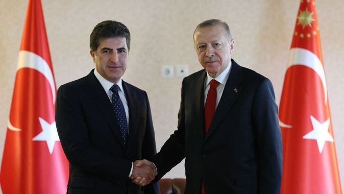 Barzani&#039;den Türkçe mesaj: Erdoğan&#039;ı Erbil&#039;de ağırlamaktan mutluluk duyuyorum