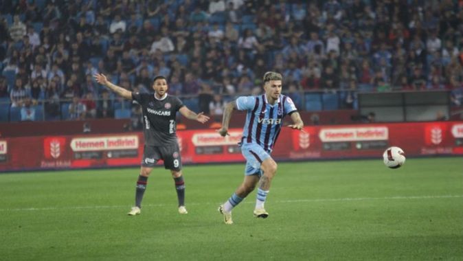 Trabzonspor Fatih Karagümrük maçı 3-2’lik Trabzonspor üstünlüğü ile sona erdi