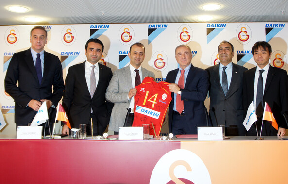 Daikin Türkiye, Galatasaray&#039;a sponsor oldu