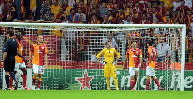 Galatasaray : 0 -  Braga : 2