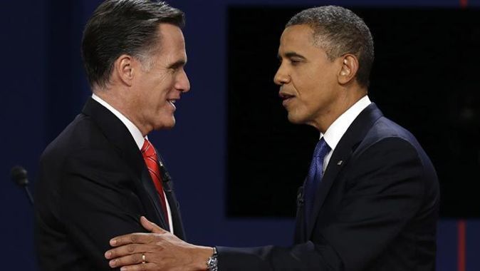 Obama ve Romney ilk kez yüz yüze tartıştı