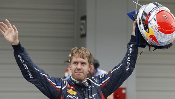 Japonya Grand Prix&#039;sinde ilk cep Vettel&#039;in