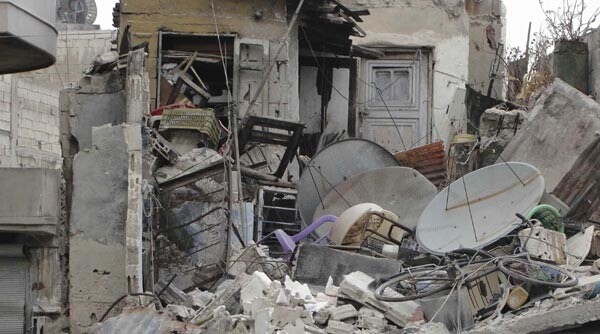 Esad, Halep&#039;i havadan bombaladı