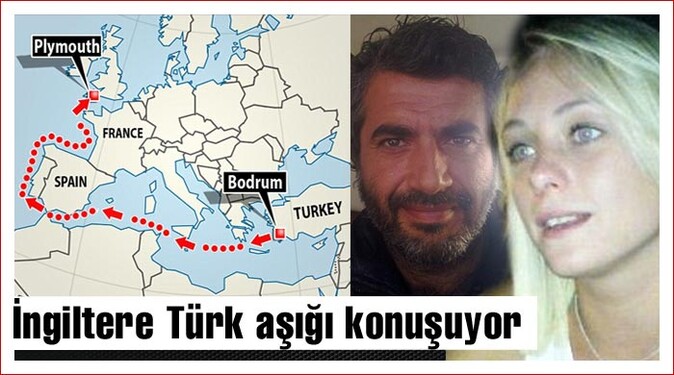 Türk denizcinin aşkı sınır tanımadı