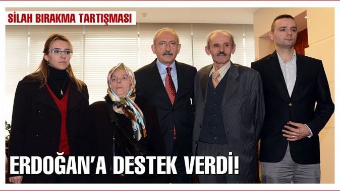 Kılıçdaroğlu&#039;ndan Erdoğan&#039;a destek