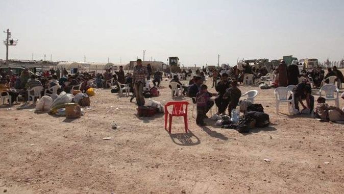 20 Suriyeli Ceylanpınar&#039;a sığındı