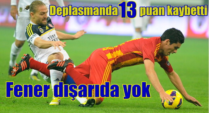 Kayserispor: 1  - Fenerbahçe: 1