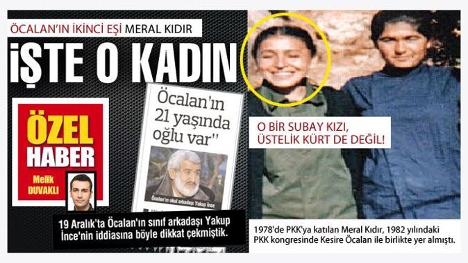 İşte Öcalan&#039;ın ikinci eşi