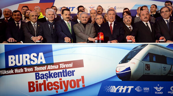 Bursa, 59 yıllık hayali olan hızlı trene kavuşuyor