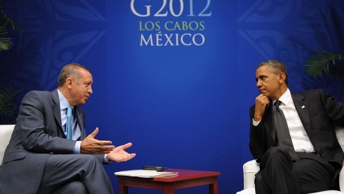 Erdoğan&#039;la Obama 40 dakika görüştü
