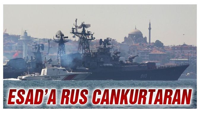 Rus gemisi Esad için gidiyor