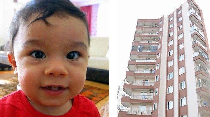 1.5 yaşındaki Çınar, 9. kattan düşerek öldü
