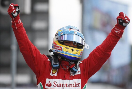 Almanya Grand Prix&#039;si Alonso&#039;nun