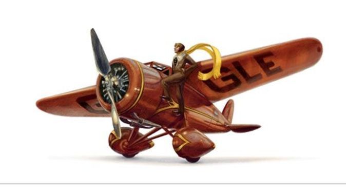 Google, Amelia Earhart&#039;i unutmadı