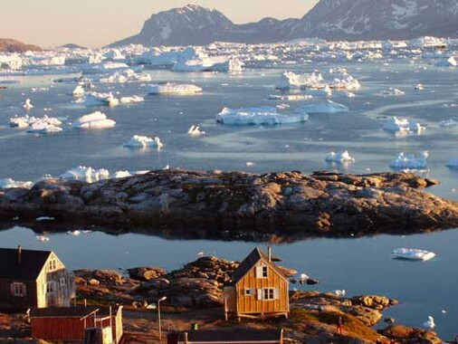 Grönland&#039;daki buz tabakası eriyor