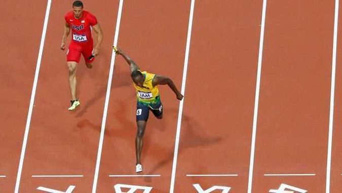 Bolt hız kesmedi, nefes kesti