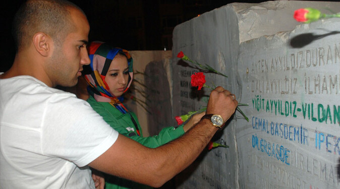 Marmara Depremi&#039;nde ölenler anıldı