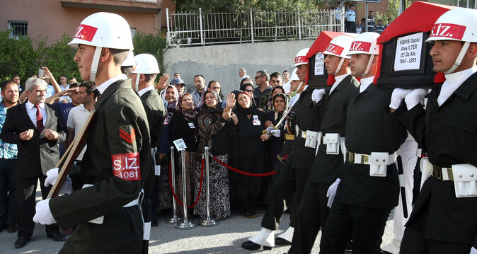 Şehit çavuş Sercan Öztürk&#039;e son görev