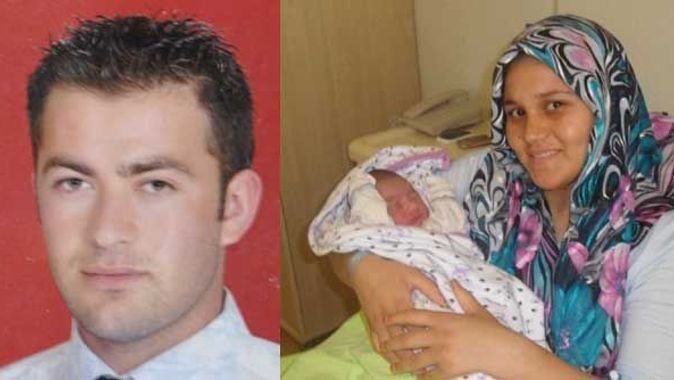 Şehit çavuş Hasan Erzi&#039;nin 1.5 ay sonra oğlu oldu