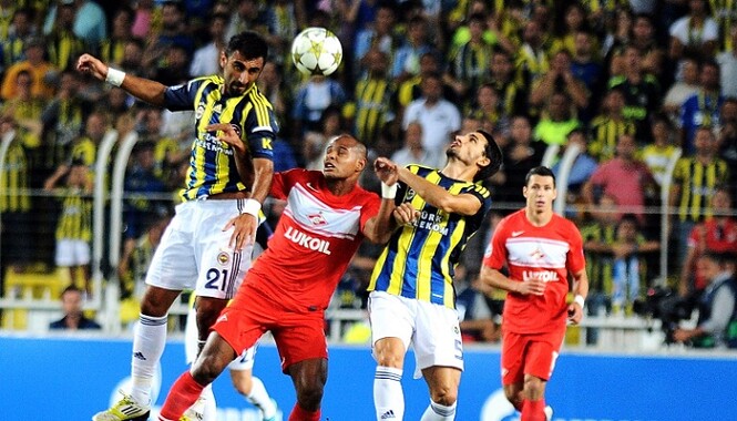 Fenerbahçe: 1 - Spartak Moskova: 1
