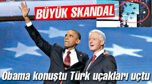 Obama konuştu &amp;lt2;br&amp;gt2; Türk uçakları uçtu