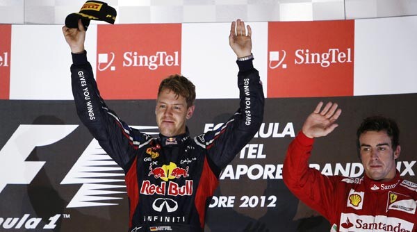 Formula 1&#039;de zafer Vettel&#039;in