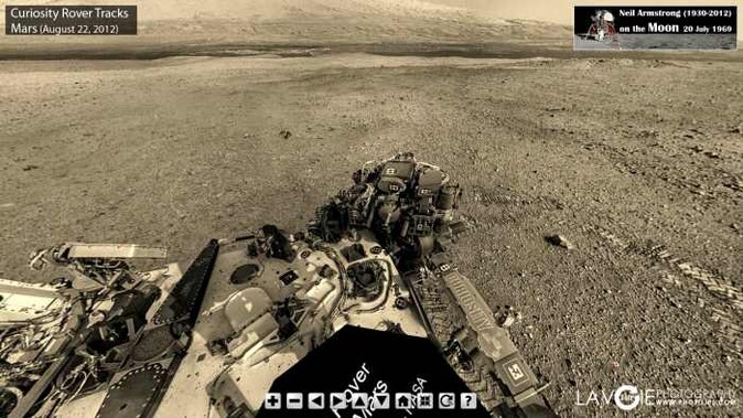 Curiositiy&#039;yle Mars&#039;ta geziye çıkın