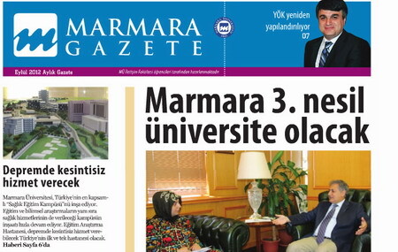 Marmara İletişim, ilk gazetesini yayınladı