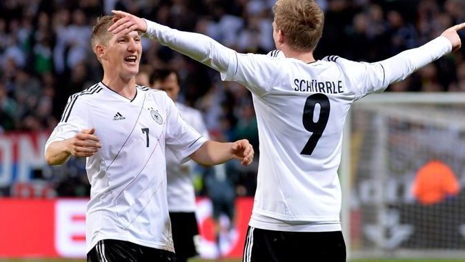 Almanya ikinci yarı gol oldu yağdı