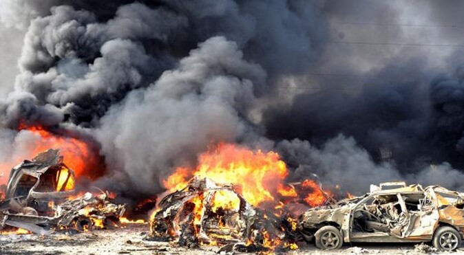 Şam&#039;da şiddetli patlamalar, çok sayıda ölü ve yaralılar var