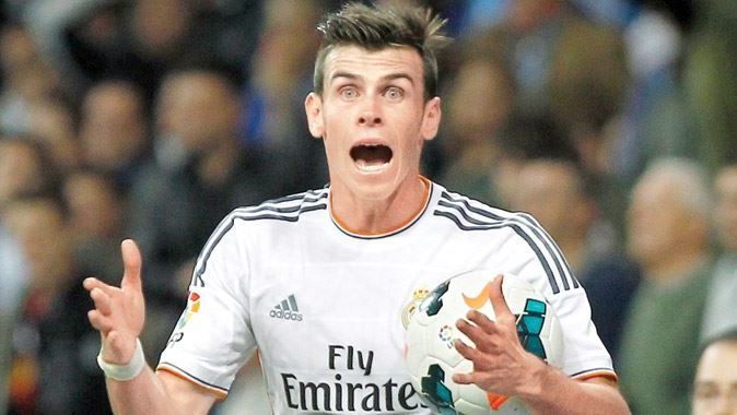 Bale, Malaga maçında sahada