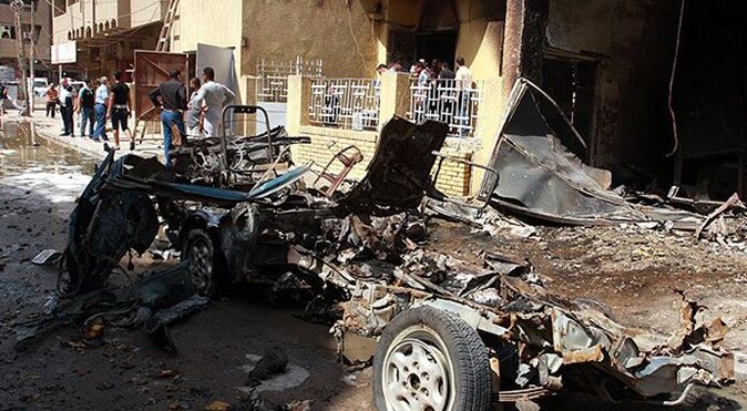 Bağdat&#039;ta patlama, 3 ölü, 12 yaralı