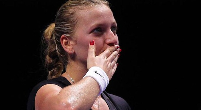 Kvitova Radwanska&#039;yı geçti 