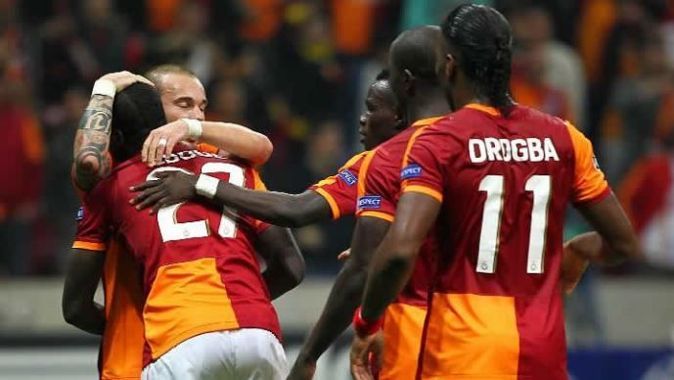 Grup sonuncusu Galatasaray ikinciliğe yükseldi